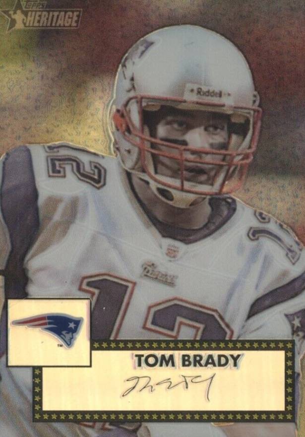 2006 Topps Heritage Chrome  Tom Brady #THC62 Football Card