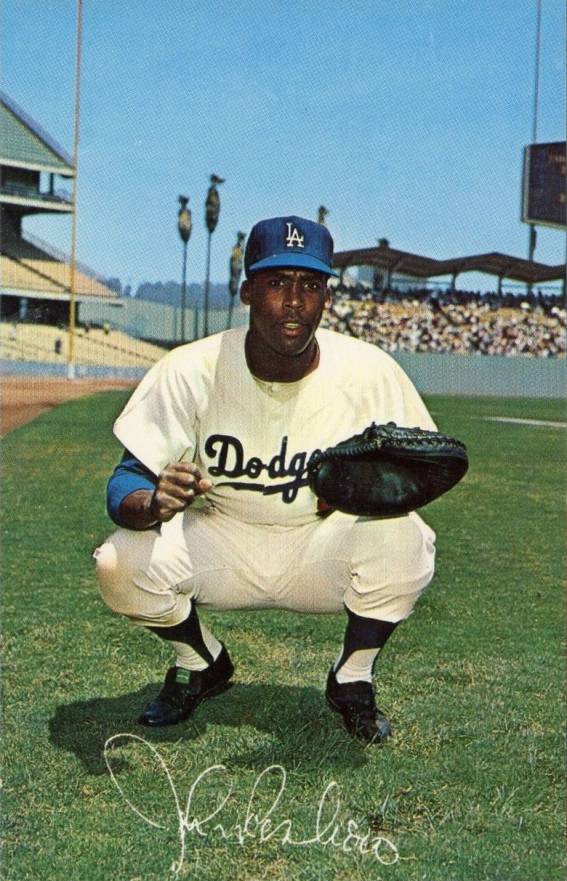 1962 L.A. Dodgers Postcards (1962-65) John Roseboro #50322 Baseball Card