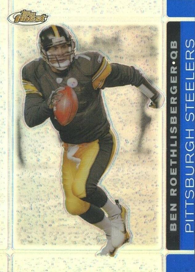 2007 Finest Ben Roethlisberger #14 Football Card