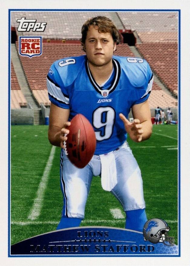 2009 Topps Matthew Stafford #430 Football Card