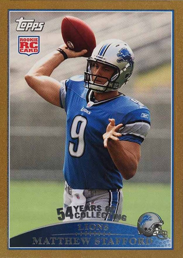 2009 Topps Matthew Stafford #430 Football Card