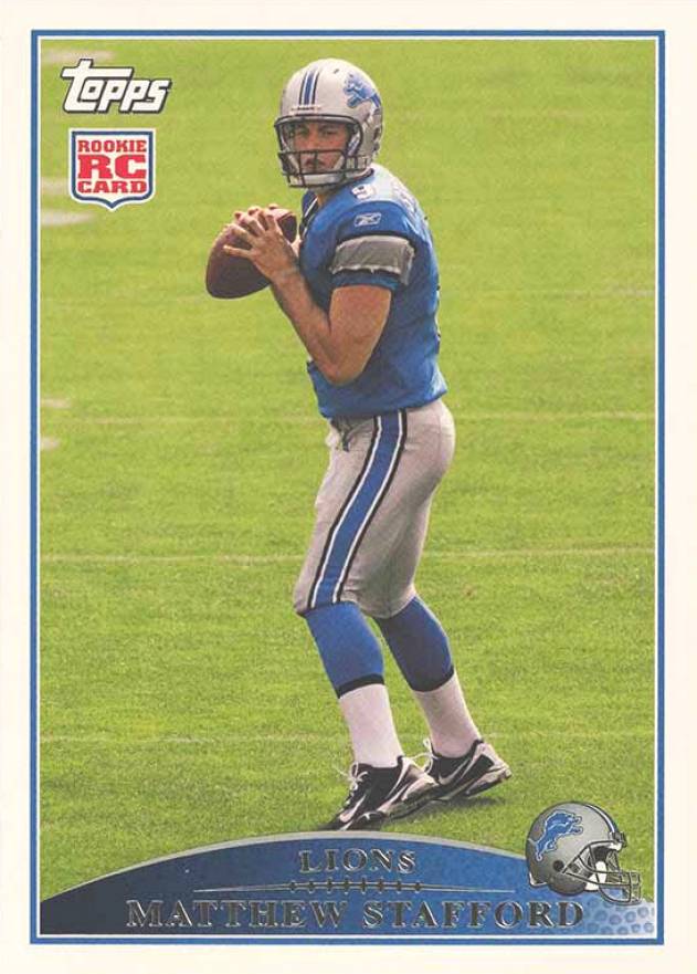 2009 Topps Matthew Stafford #430 Football Card