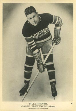 1939 O-Pee-Chee Bill McKenzie #81 Hockey Card