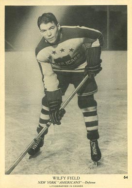 1939 O-Pee-Chee Wilfy Field #64 Hockey Card