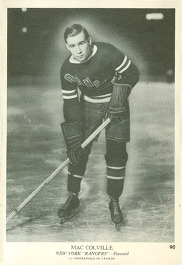 1939 O-Pee-Chee Mac Colville #90 Hockey Card