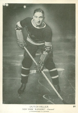 1939 O-Pee-Chee Dutch Hiller #89 Hockey Card