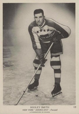 1939 O-Pee-Chee Hooley Smith #17 Hockey Card