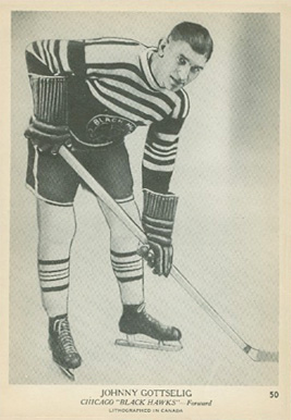 1939 O-Pee-Chee Johnny Gottselig #50 Hockey Card