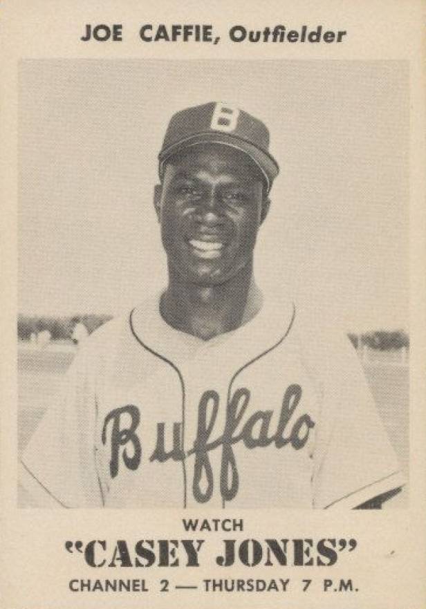 1958 Bond Bread Buffalo Bisons Joe Caffie # Baseball Card