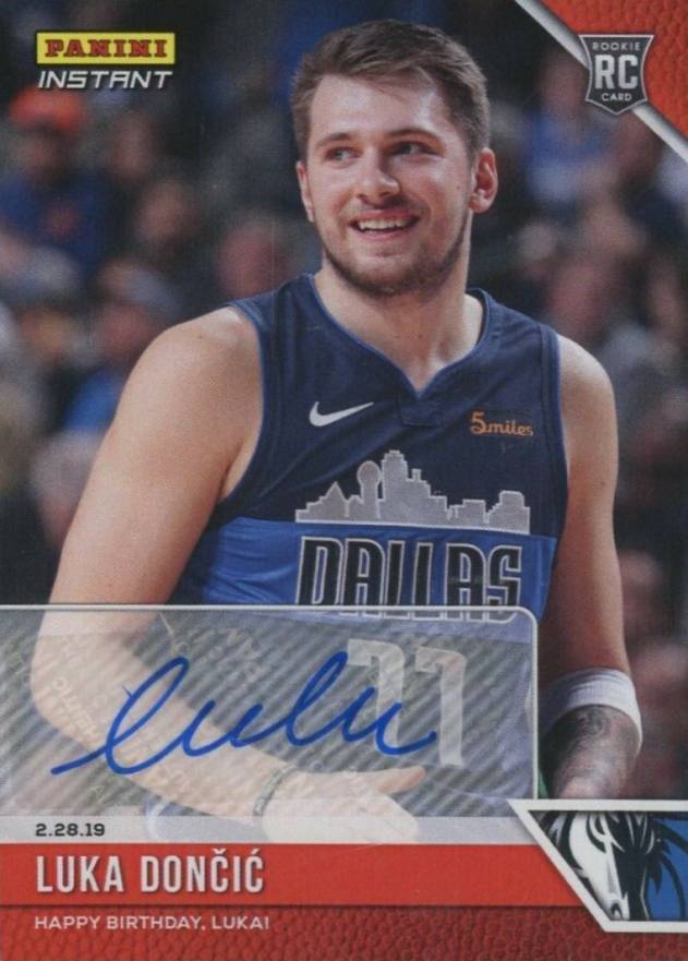 2018 Panini Instant Luka Doncic #114 Basketball Card