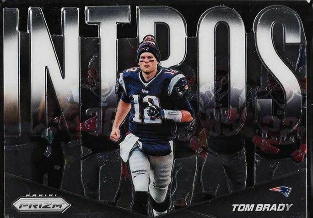 2014 Panini Prizm Intros Tom Brady #I19 Football Card