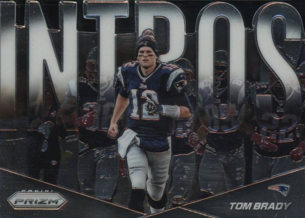 2014 Panini Prizm Intros Tom Brady #I19 Football Card