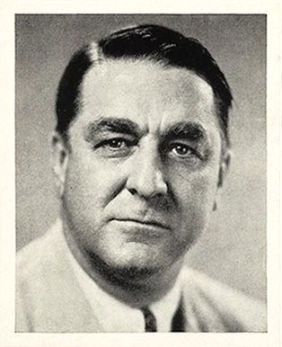 1941 St. Louis Cardinals Team Issue Branch Rickey # Baseball Card