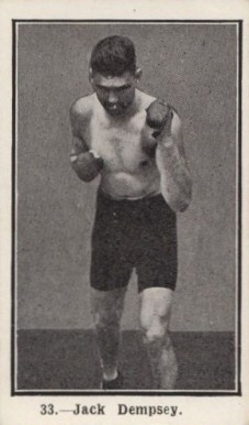 1923 Burstein Isaacs & Co. Famous Prize Fighters Jack Dempsey #33 Other Sports Card