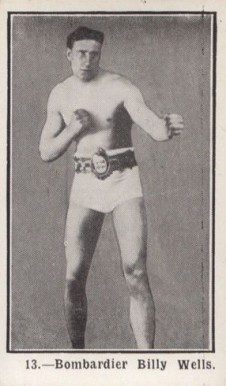 1923 Burstein Isaacs & Co. Famous Prize Fighters Bombardier Billy Wells #13 Other Sports Card