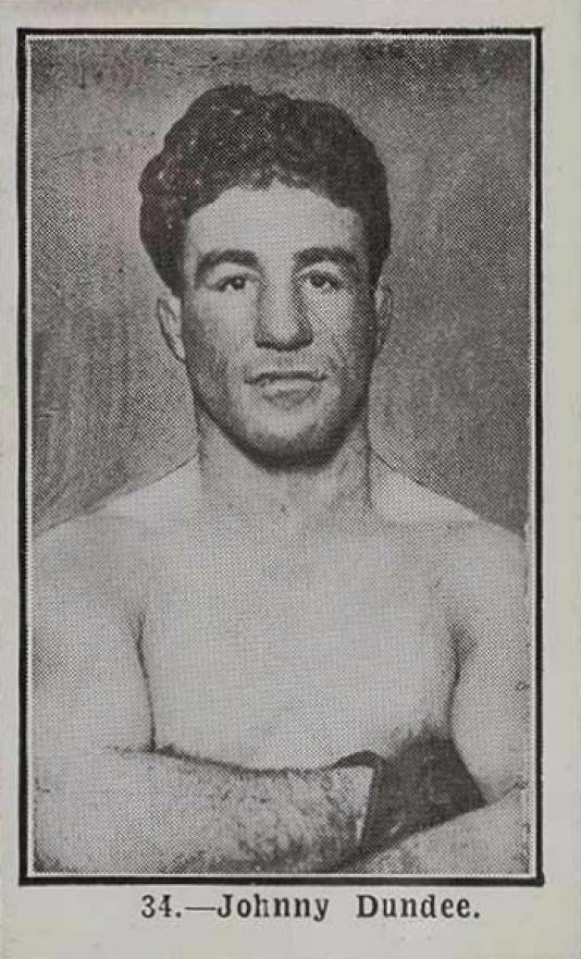 1923 Burstein Isaacs & Co. Famous Prize Fighters Johnny Dundee #34 Other Sports Card