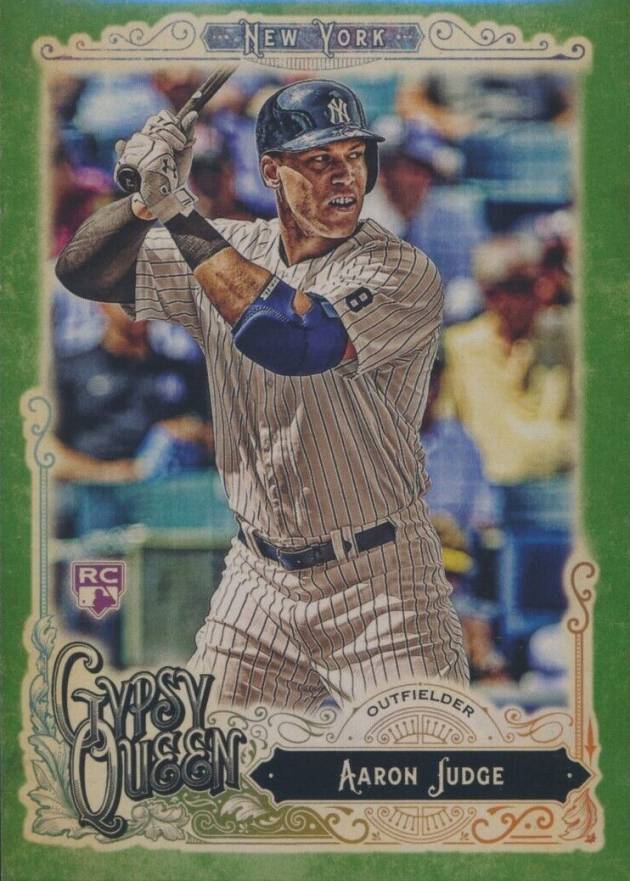 2017 Topps Gypsy Queen Aaron Judge #168 Baseball Card