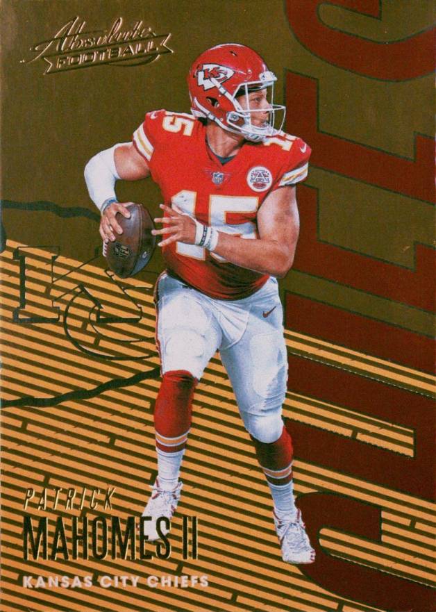 2018 Panini Absolute Patrick Mahomes II #49 Football Card