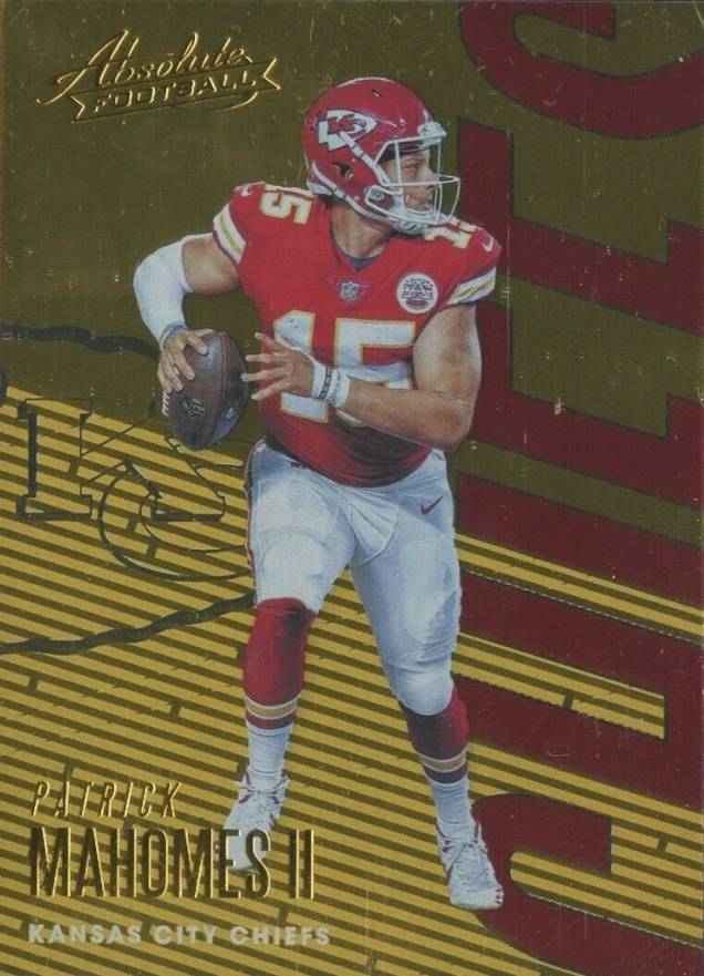 2018 Panini Absolute Patrick Mahomes II #49 Football Card