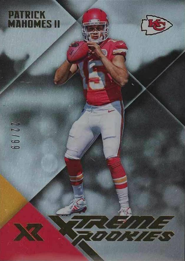 2017 Panini XR Xtreme Rookies Patrick Mahomes II #XRPM Football Card