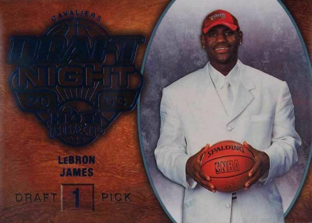 2008 Fleer Hot Prospects LeBron James #102 Basketball Card