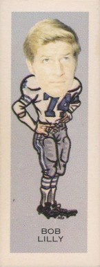 1974 Nabisco Sugar Daddy Bob Lilly #7 Football Card