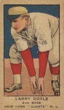 1919 Strip Card Larry Doyle #81 Baseball Card