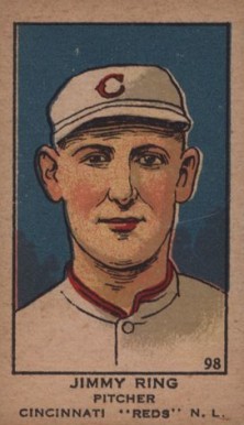 1919 Strip Card Jim Ring #98 Baseball Card