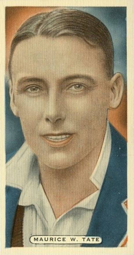 1935 Ardath Tobacco Cricket, Tennis & Golf Maurice W. Tate #20 Other Sports Card