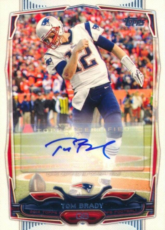 2014 Topps Tom Brady #52 Football Card