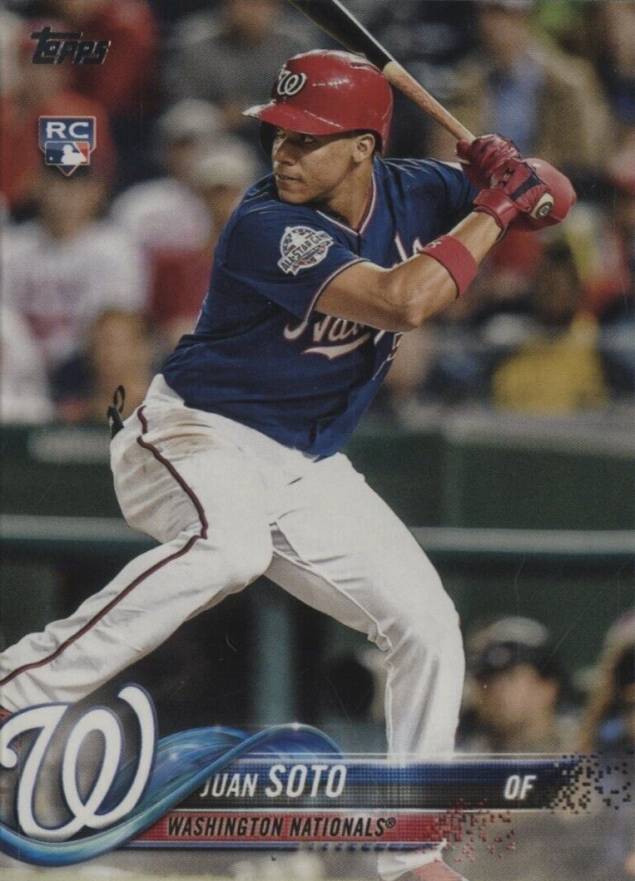 2018 Topps Mini Juan Soto #US300 Baseball Card