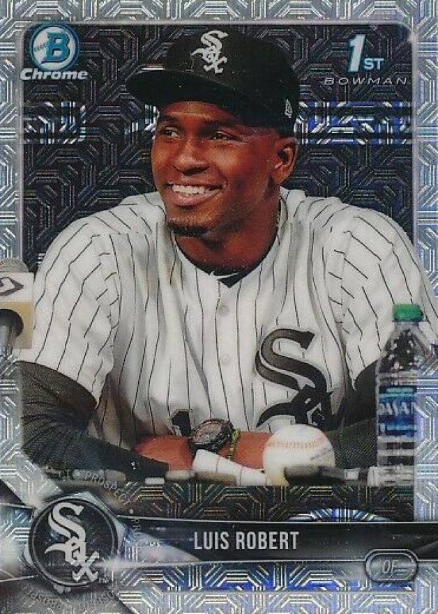 2018 Bowman Mega Box Chrome Luis Robert #BCP21 Baseball Card