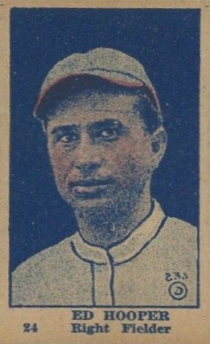 1921 Strip Card Ed Hooper #24 Baseball Card