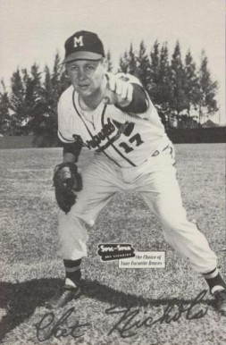 1954 Spic and Span Braves Chet Nichols # Baseball Card