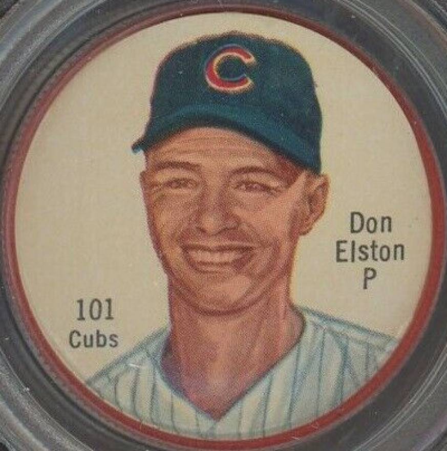 1962 Salada-Junket Coin Don Elston #101 Baseball Card