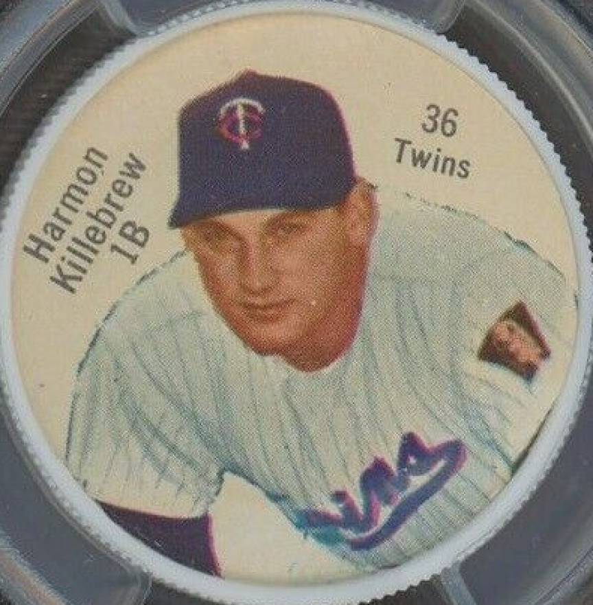 1962 Salada-Junket Coin Harmon Killebrew #36 Baseball Card