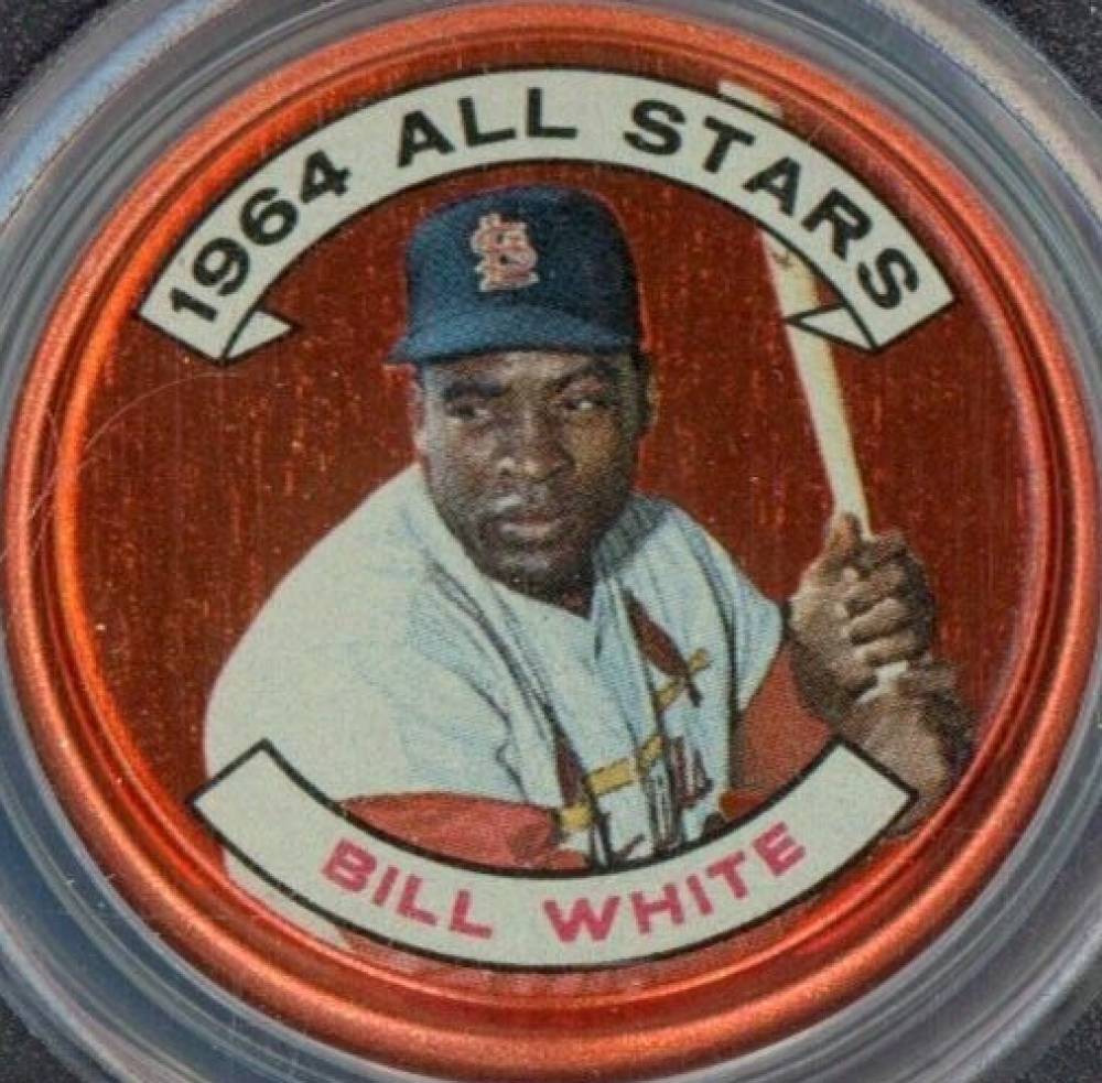 1964 Topps Coins Bill White #141 Baseball Card