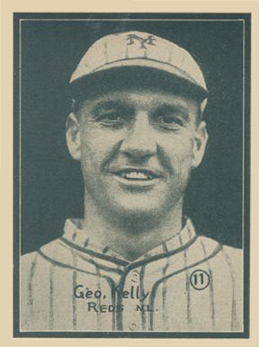 1931 Strip Card Hand Cut George Kelly #11 Baseball Card