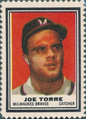 1962 Topps Stamps Joe Torre # Baseball Card