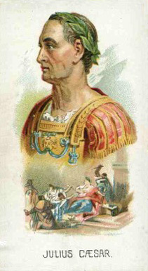 1889 Kinney Brothers Leaders Julius Caesar # Non-Sports Card