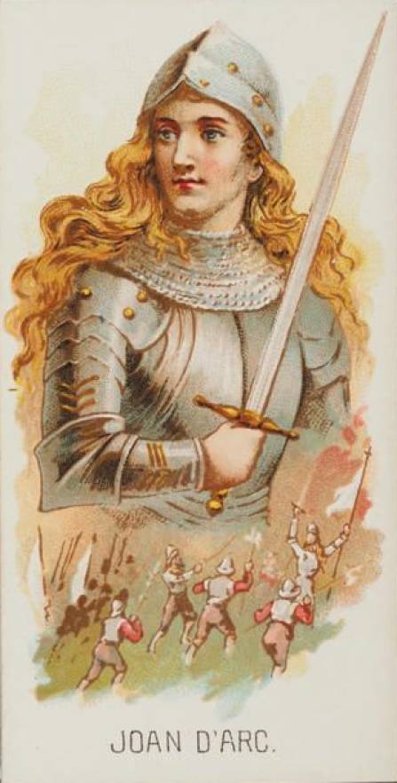 1889 Kinney Brothers Leaders Joan D'Arc # Non-Sports Card