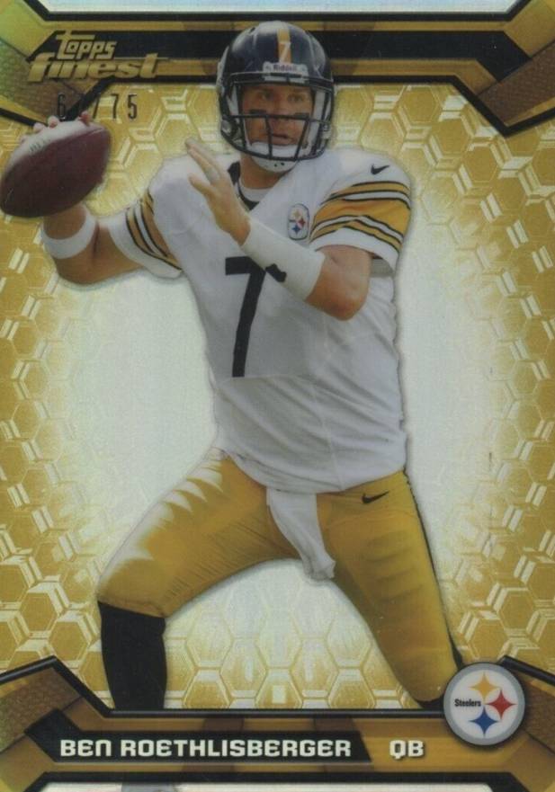 2013 Finest Ben Roethlisberger #72 Football Card