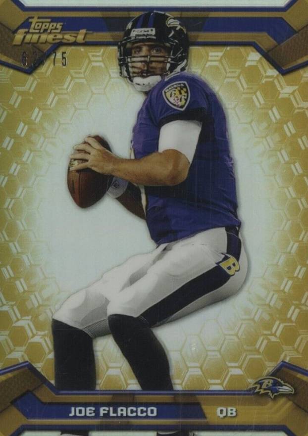 2013 Finest Joe Flacco #1 Football Card