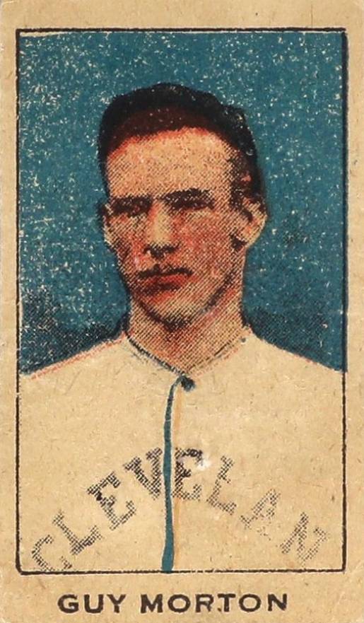 1920 Unnumbered Strip Card Guy Morton # Baseball Card