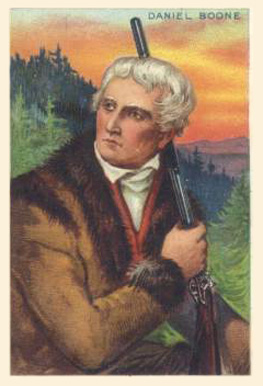 1911 American Tobacco Heroes of History Daniel Boone # Non-Sports Card