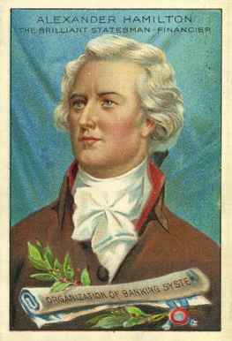 1911 American Tobacco Heroes of History Alexander Hamilton # Non-Sports Card