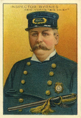 1911 American Tobacco Heroes of History Inspector Byrnes # Non-Sports Card