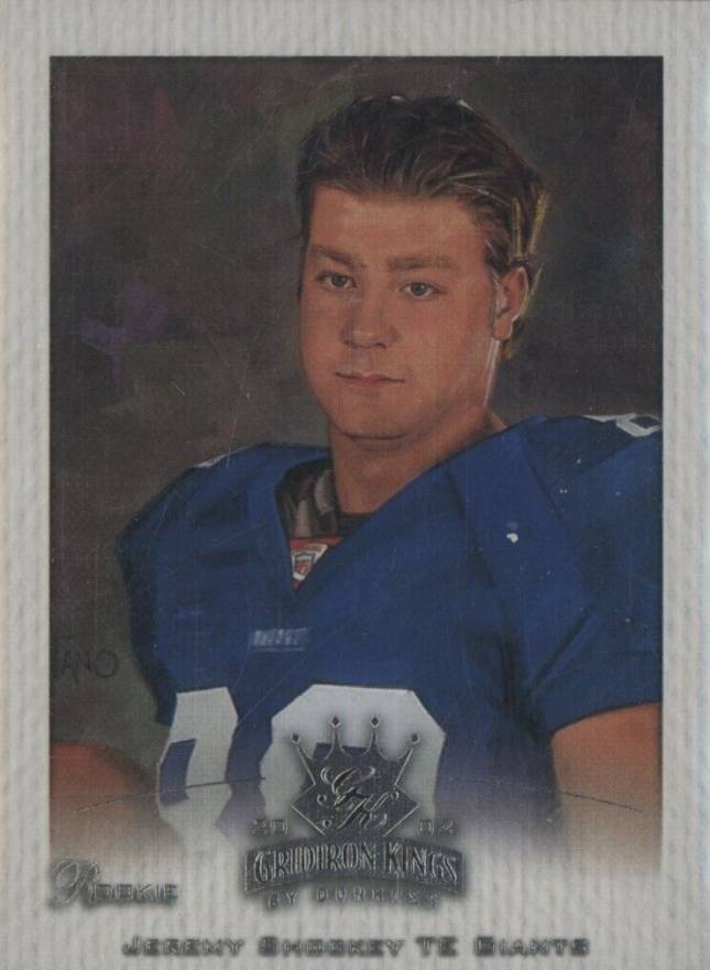 2002 Donruss Gridiron Kings Jeremy Shockey #136 Football Card