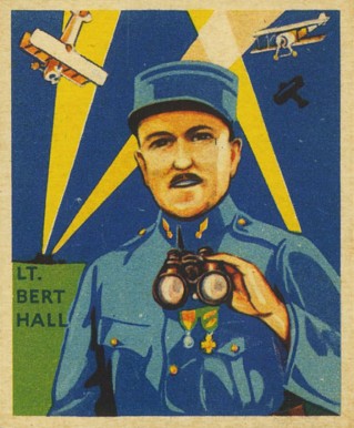 1934 National Chicle Sky Birds Bert Hall #15 Non-Sports Card