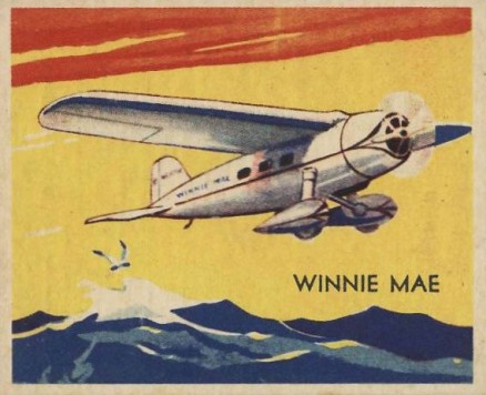 1934 National Chicle Sky Birds Winnie Mae #71 Non-Sports Card